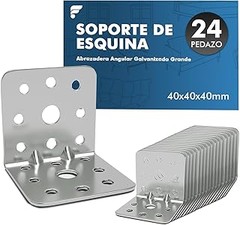 ¿Cuáles son los precios de las escuadras metálicas para muebles?
