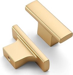 Tiradores dorados para muebles