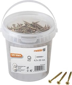 Descubre los diferentes tipos de tornillos para madera