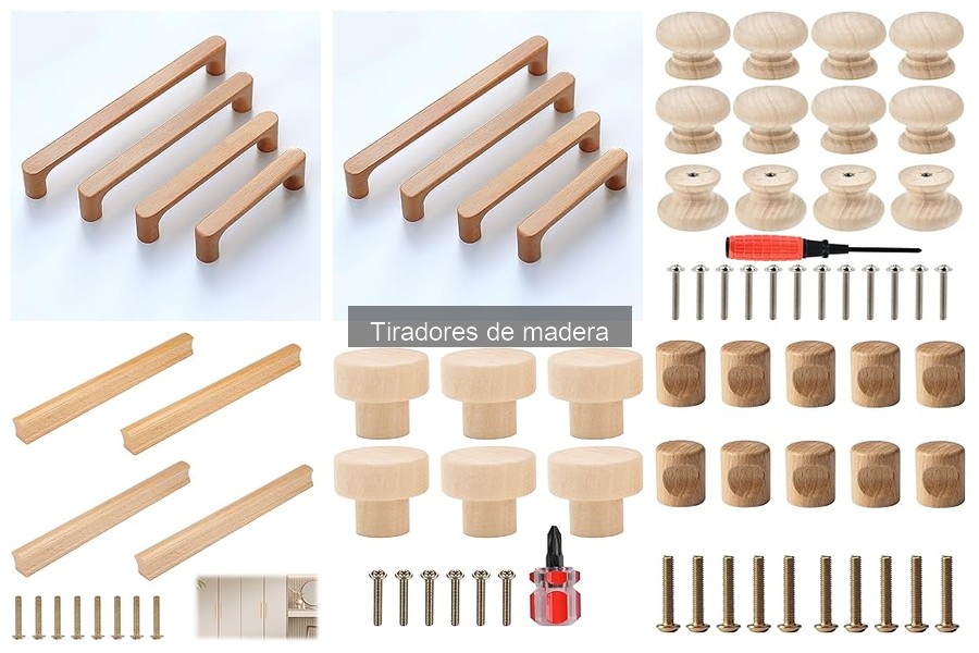Acabados en Tiradores de Madera: Impacto en el Diseño