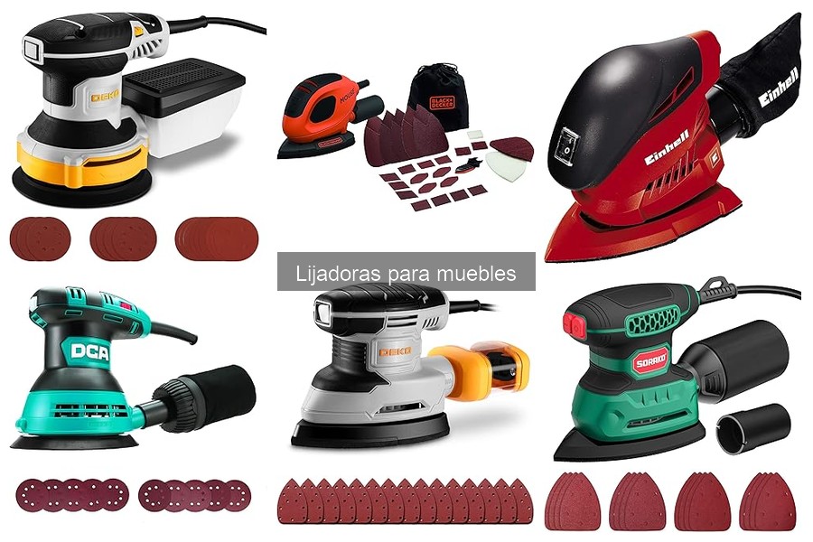 Accesorios Esenciales para Lijadoras de Muebles