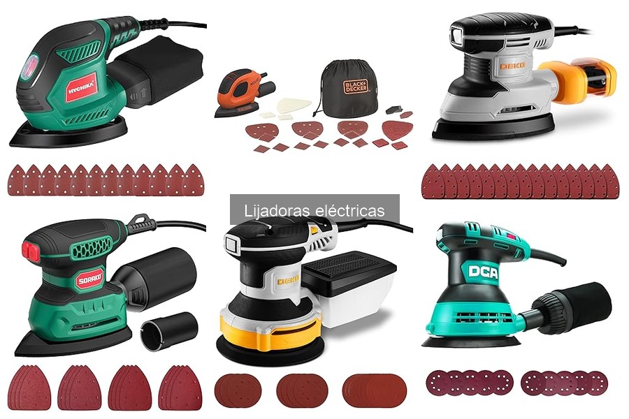Accesorios Esenciales para Lijadoras Eléctricas