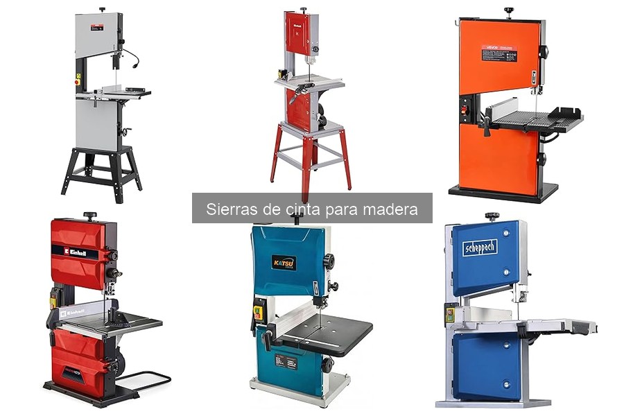 Accesorios esenciales para sierras de cinta de madera