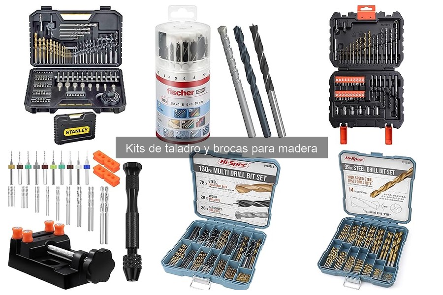 Accesorios Imprescindibles para Kits de Taladro y Brocas