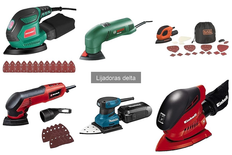 Accesorios indispensables para lijadoras delta