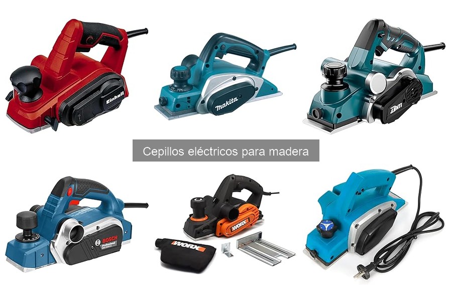 Accesorios útiles para cepillos eléctricos de madera