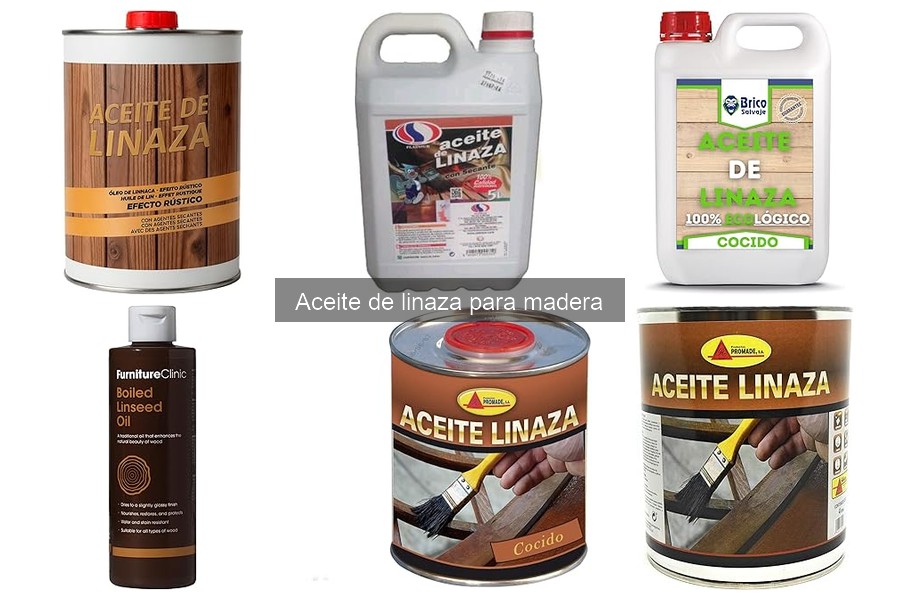 Aceite de linaza para madera: usos y beneficios