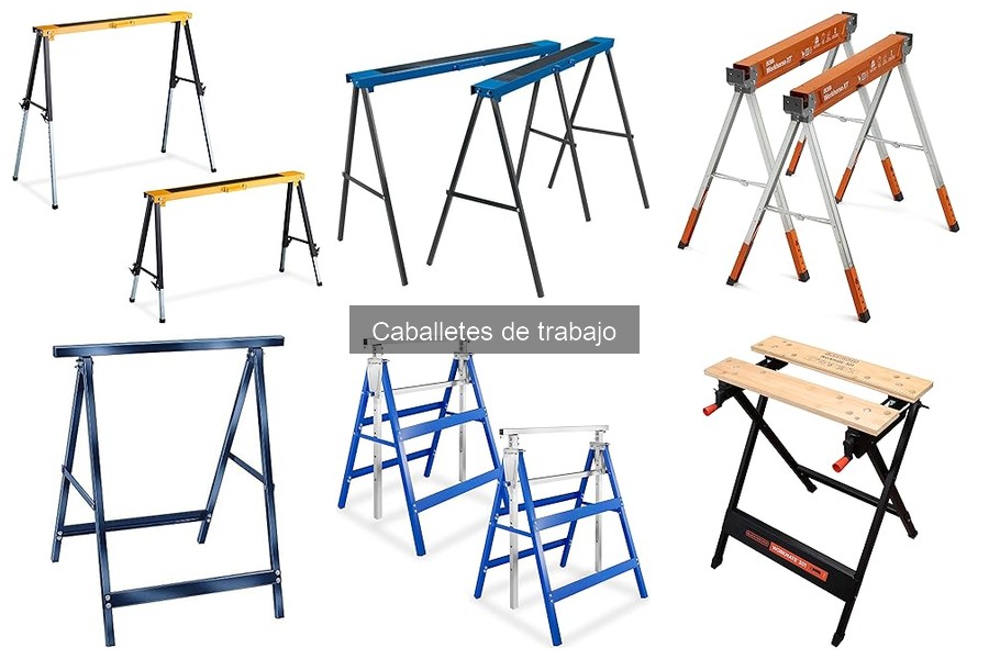 Alternativas a caballetes de trabajo: opciones y ventajas