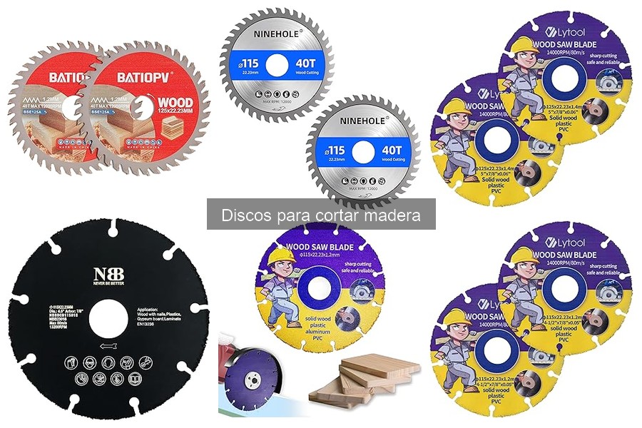 Alternativas a discos para cortar madera: opciones efectivas