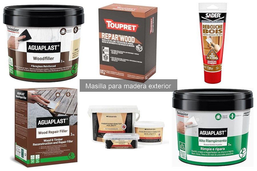 Alternativas a la Masilla para Madera Exterior: Soluciones Efectivas