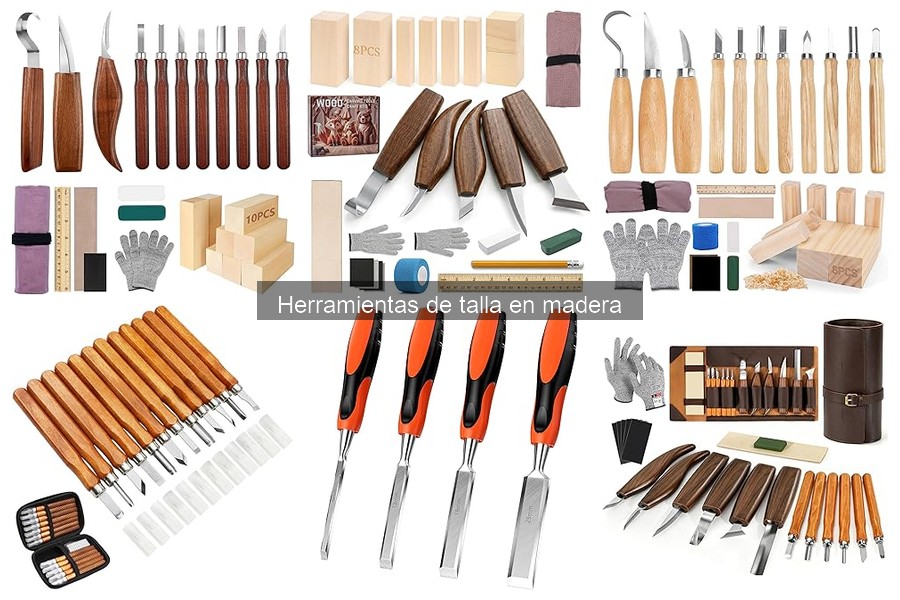 Alternativas a las herramientas de talla en madera