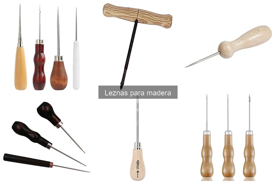 Alternativas a leznas para trabajos con madera y cuero