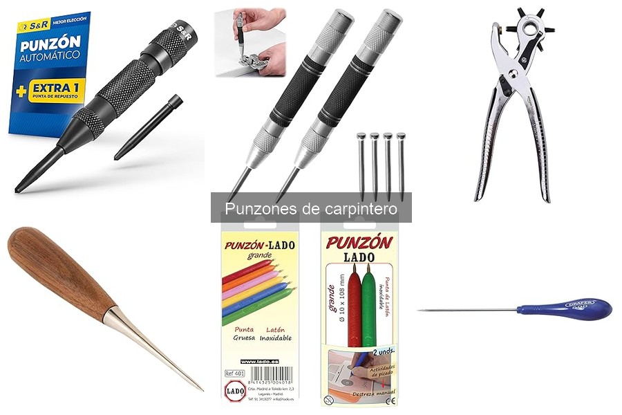 Alternativas a los punzones de carpintero: mejores herramientas