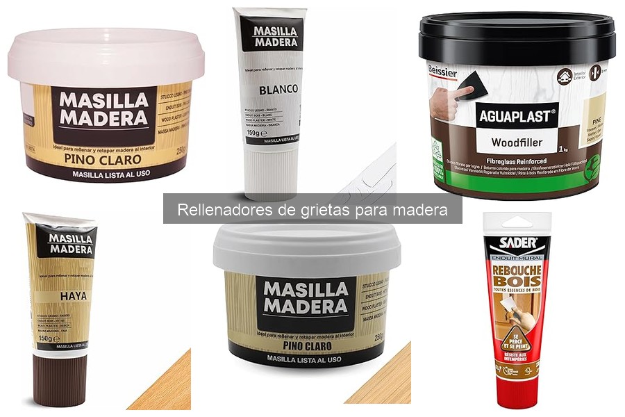 Alternativas a Rellenadores de Grietas para Madera
