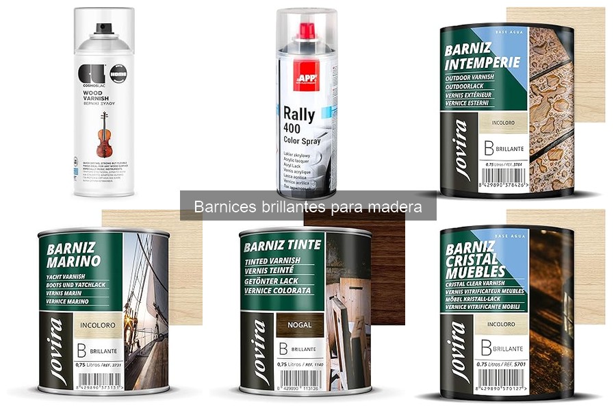 Alternativas al barniz brillante para madera: Descubre opciones