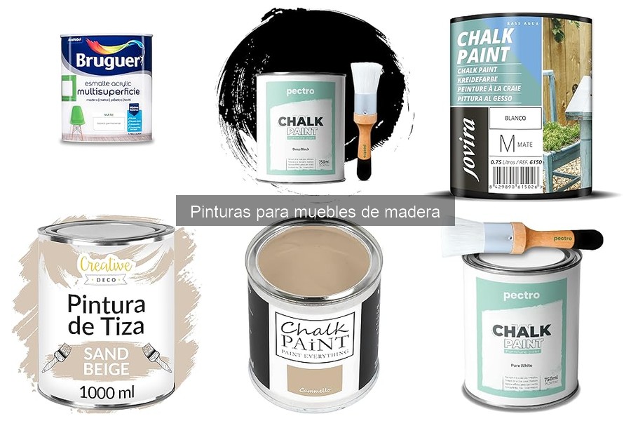 ** Alternativas ecológicas a las pinturas para muebles de madera