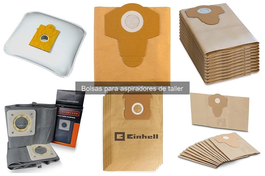 Alternativas Efectivas a Bolsas para Aspiradores de Taller
