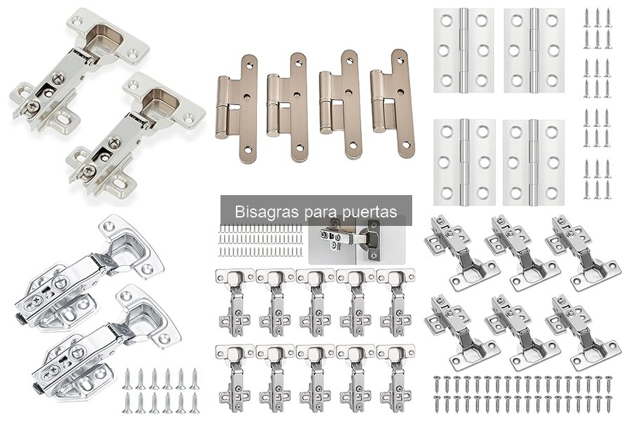 Bisagras para puertas de madera vs. metal: ¿cuál elegir?
