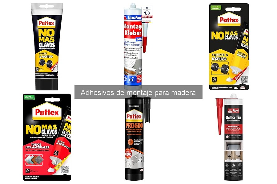Cómo aplicar adhesivo de montaje para madera correctamente