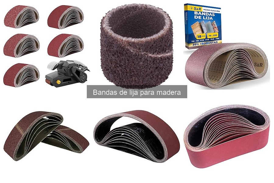 Cómo cuidar y mantener bandas de lija para madera