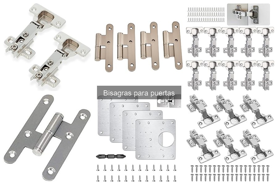 Cómo elegir bisagras para puertas exteriores adecuadas