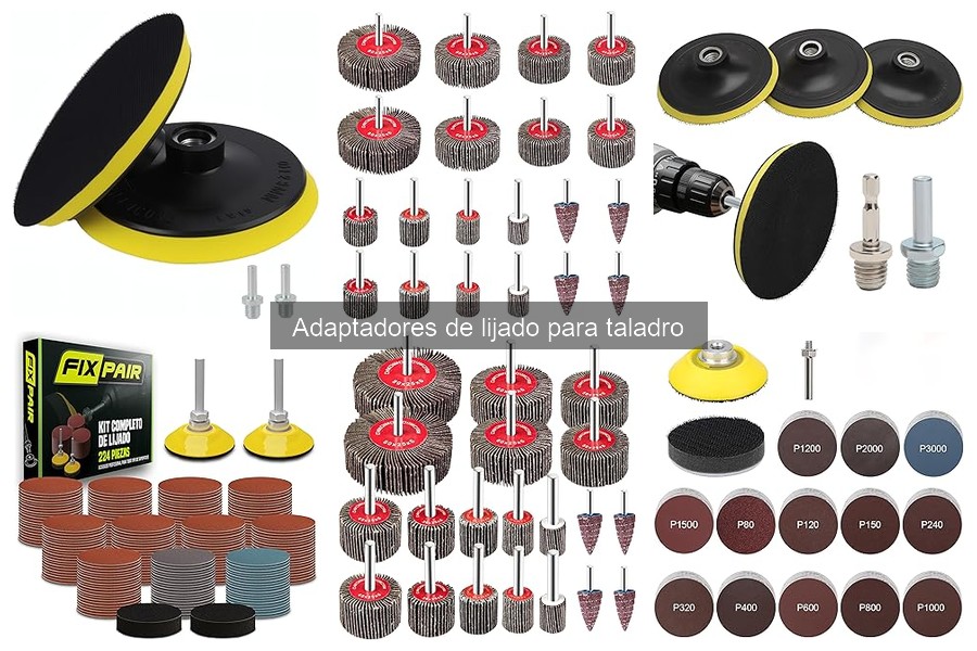 Cómo elegir el mejor adaptador de lijado para taladro
