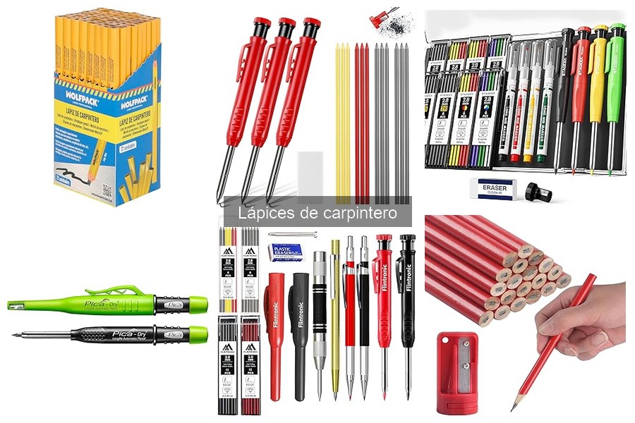 Cómo elegir el mejor lápiz de carpintero para tus proyectos