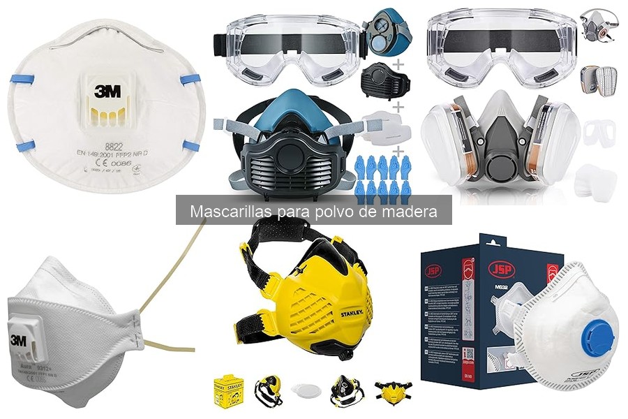 Cómo elegir la mascarilla adecuada para polvo de madera