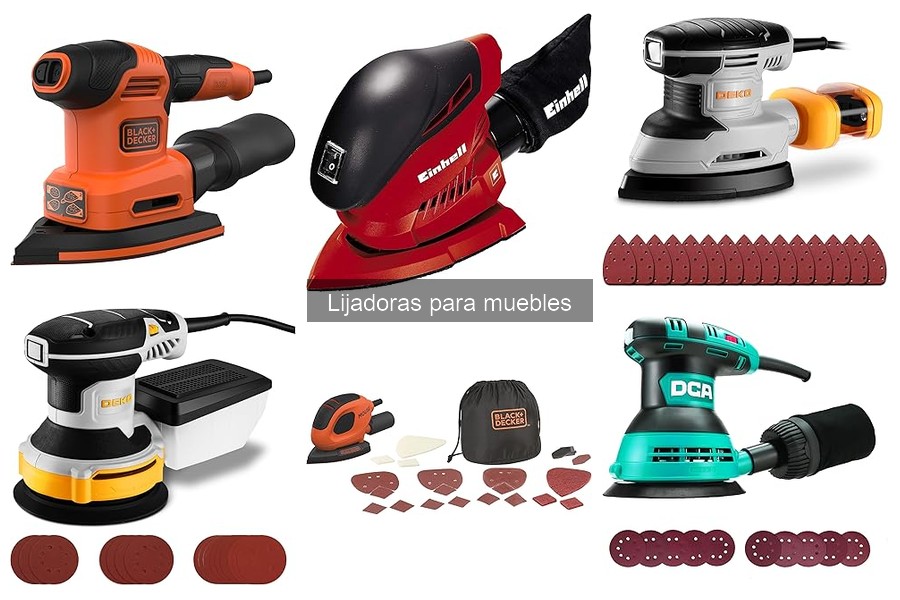 Cómo elegir la mejor lijadora para muebles en 2023