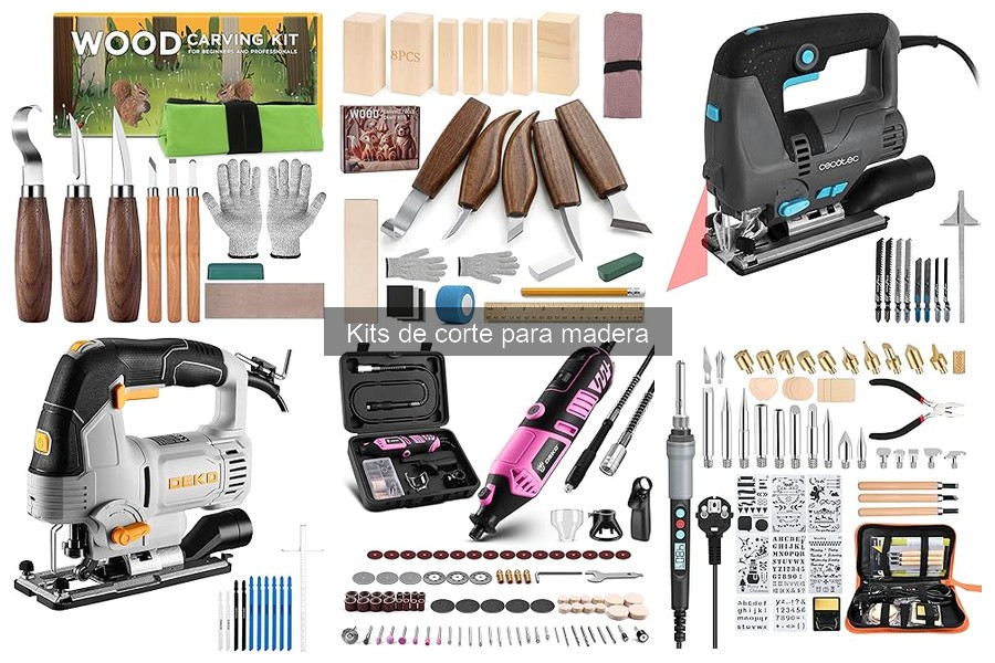Cómo elegir un kit de corte para madera: guía de compra