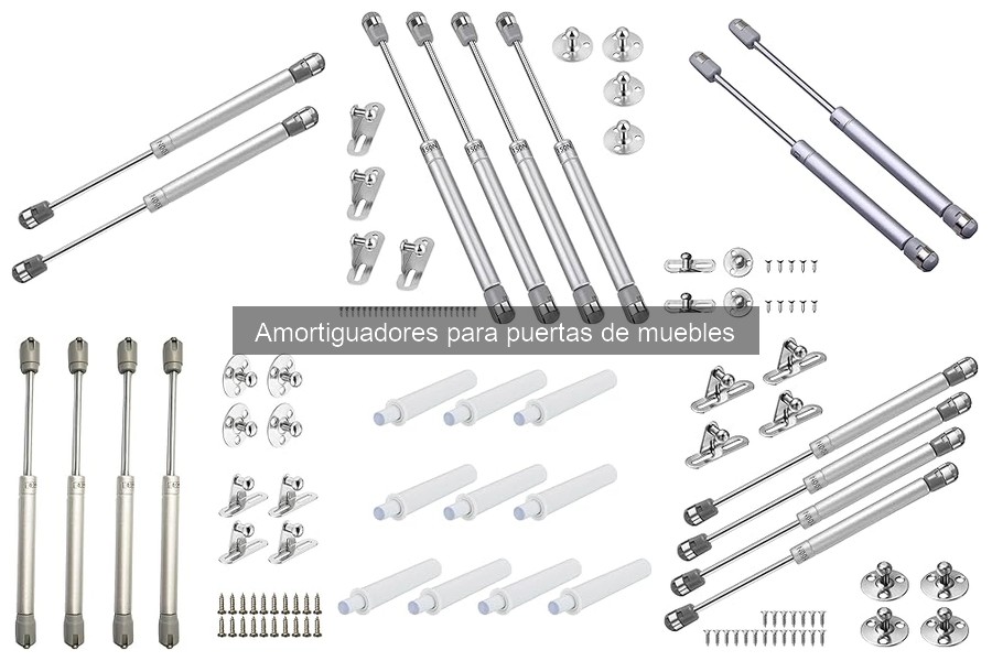Cómo instalar amortiguadores para puertas de muebles