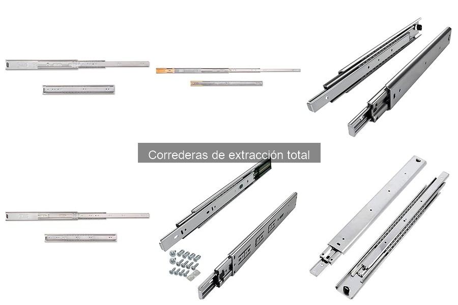 Cómo instalar correderas de extracción total fácilmente
