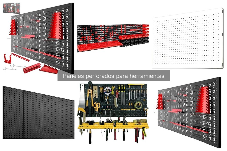 Cómo instalar paneles perforados para herramientas en casa