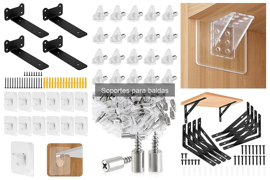 Cómo instalar soportes para baldas correctamente