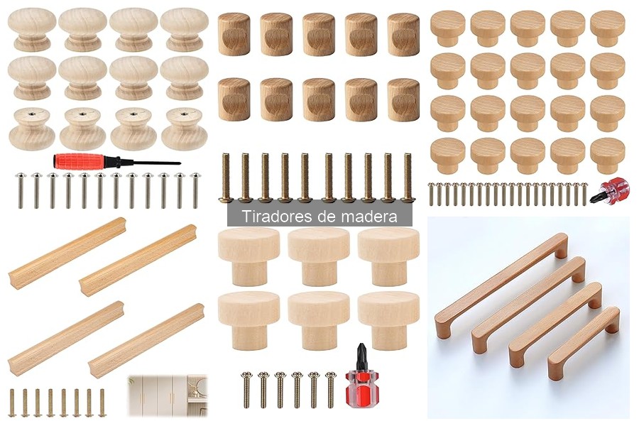 Cómo instalar tiradores de madera: guía paso a paso