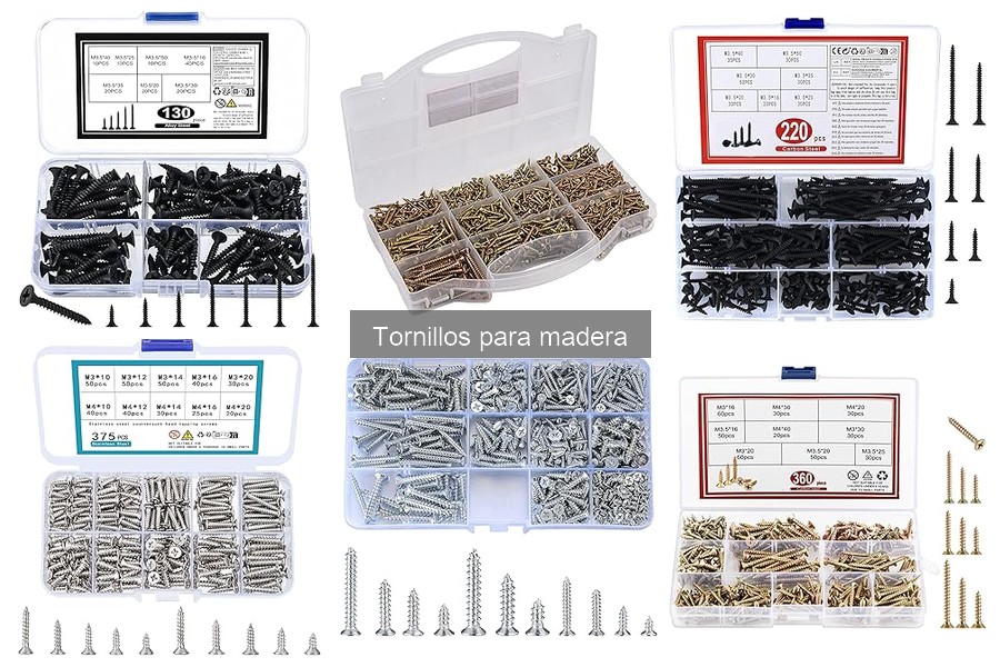 Cómo instalar tornillos para madera: guía práctica