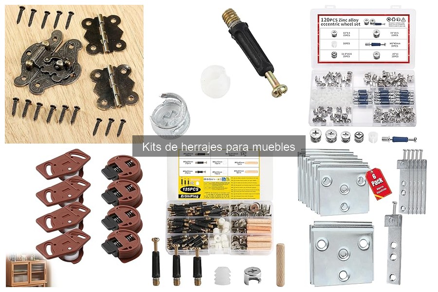 Cómo mantener kits de herrajes para muebles correctamente