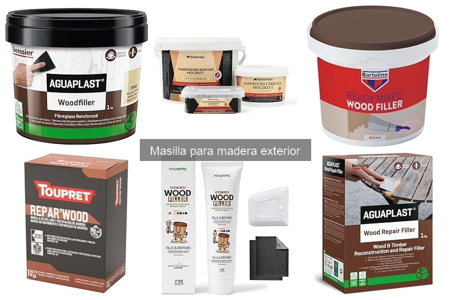 Cómo Mantener la Masilla para Madera Exterior Efectivamente