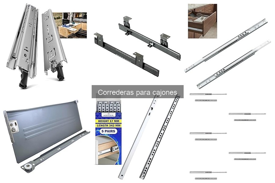 Cómo mantener las correderas de los cajones en perfectas condiciones
