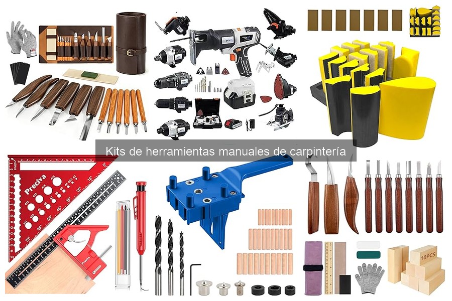 Cómo mantener tu kit de herramientas manuales de carpintería