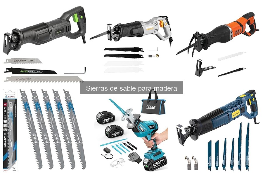 Cómo mantener tu sierra de sable para madera en perfectas condiciones