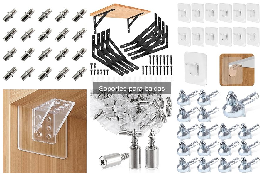 Cómo mantener y cuidar los soportes para baldas
