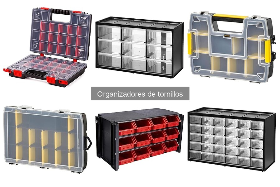 Cómo organizar tornillos de manera eficiente en casa