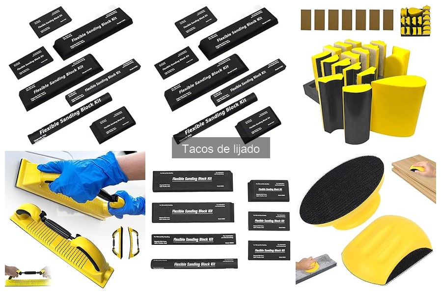 Cómo usar tacos de lijado en proyectos de bricolaje