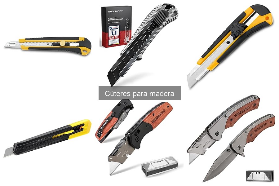 Cómo usar un cúter para madera correctamente
