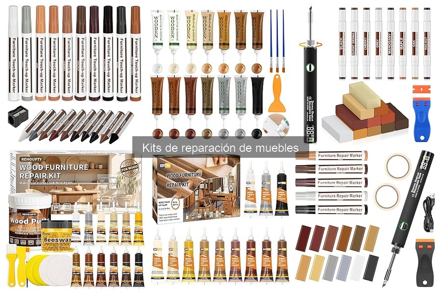 Cómo Usar un Kit de Reparación de Muebles Efectivamente