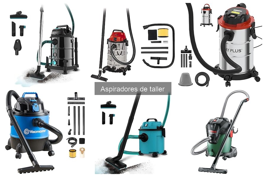 Cómo utilizar un aspirador de taller correctamente