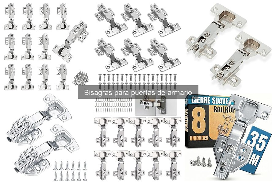 Comparativa: Bisagras de acero inoxidable vs plástico