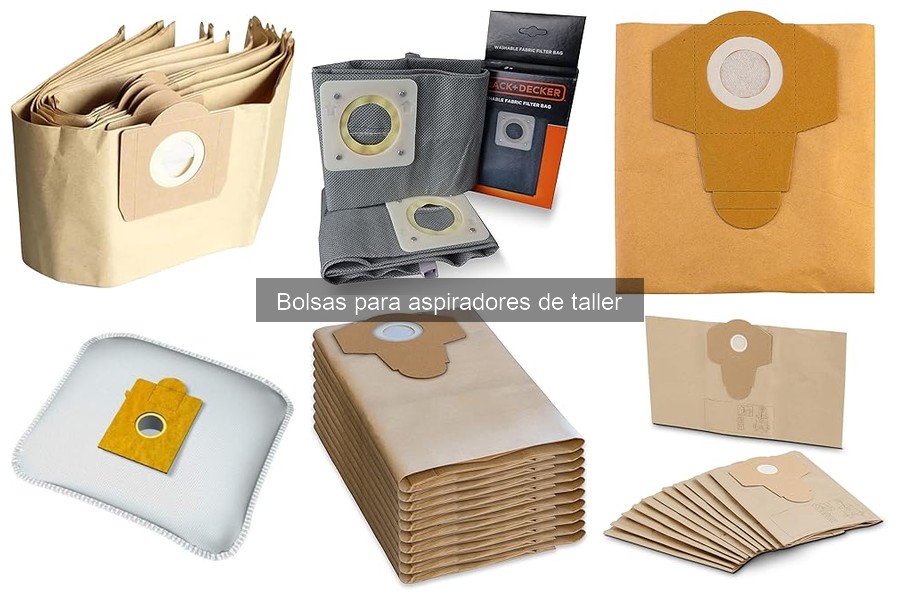 Comparativa: Bolsas de Papel vs. Bolsas de Tela para Aspiradores