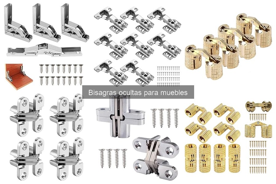 Comparativa de Bisagras Ocultas para Muebles: Marcas y Precios